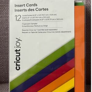Cricut Joy - Fingerprint Sampler card inserts